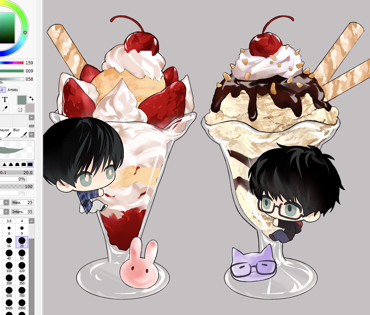 #해피투게더 wip ݁ ˖Ი𐑼⋆🍒