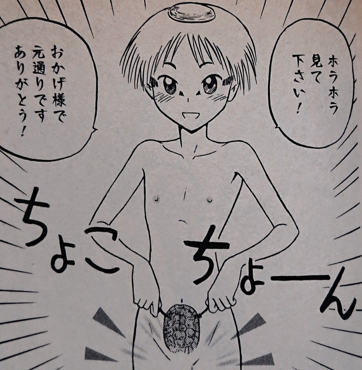 ショタ河童。

(『怪物さん』西川魯介/幻冬舎コミックス 2007年)

#魅力のある河童を見せてください見た人全員尻子玉 