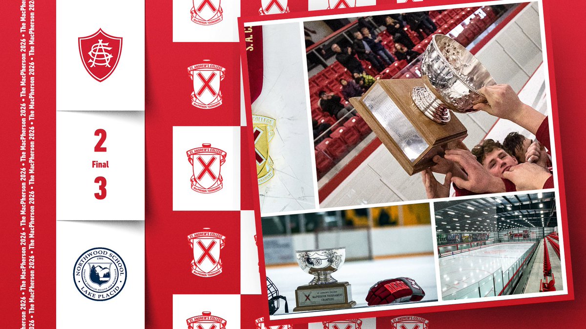Game 8 at #TheMacPherson is Final! @NWS_Hockey takes it 3-2 over <a href="/sachockey1899/">St. Andrew’s College Hockey</a> 
Box Score: sacsaints.ca/sports/2024/1/…