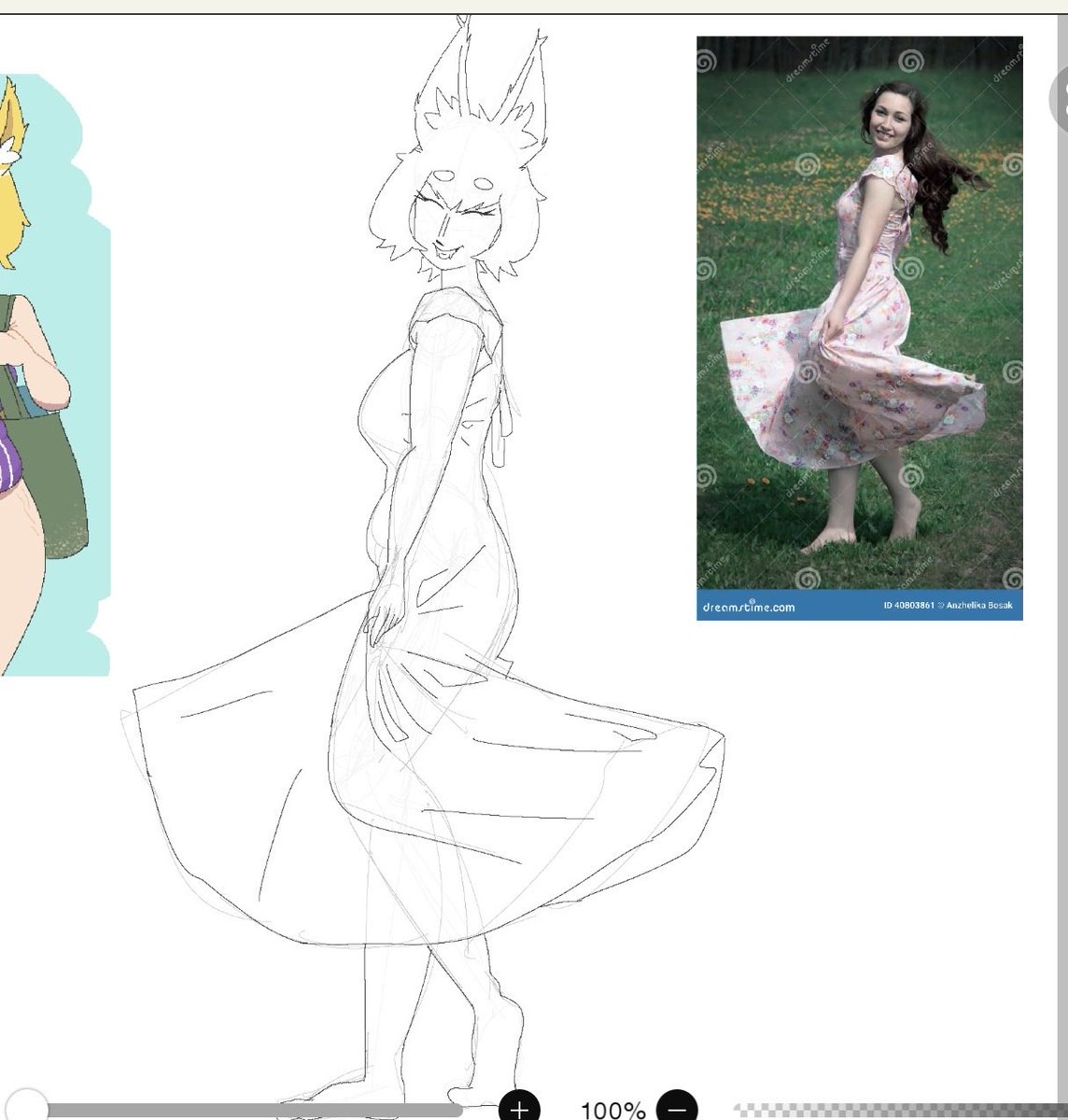 wip (i need to do more reference photos this is fun)