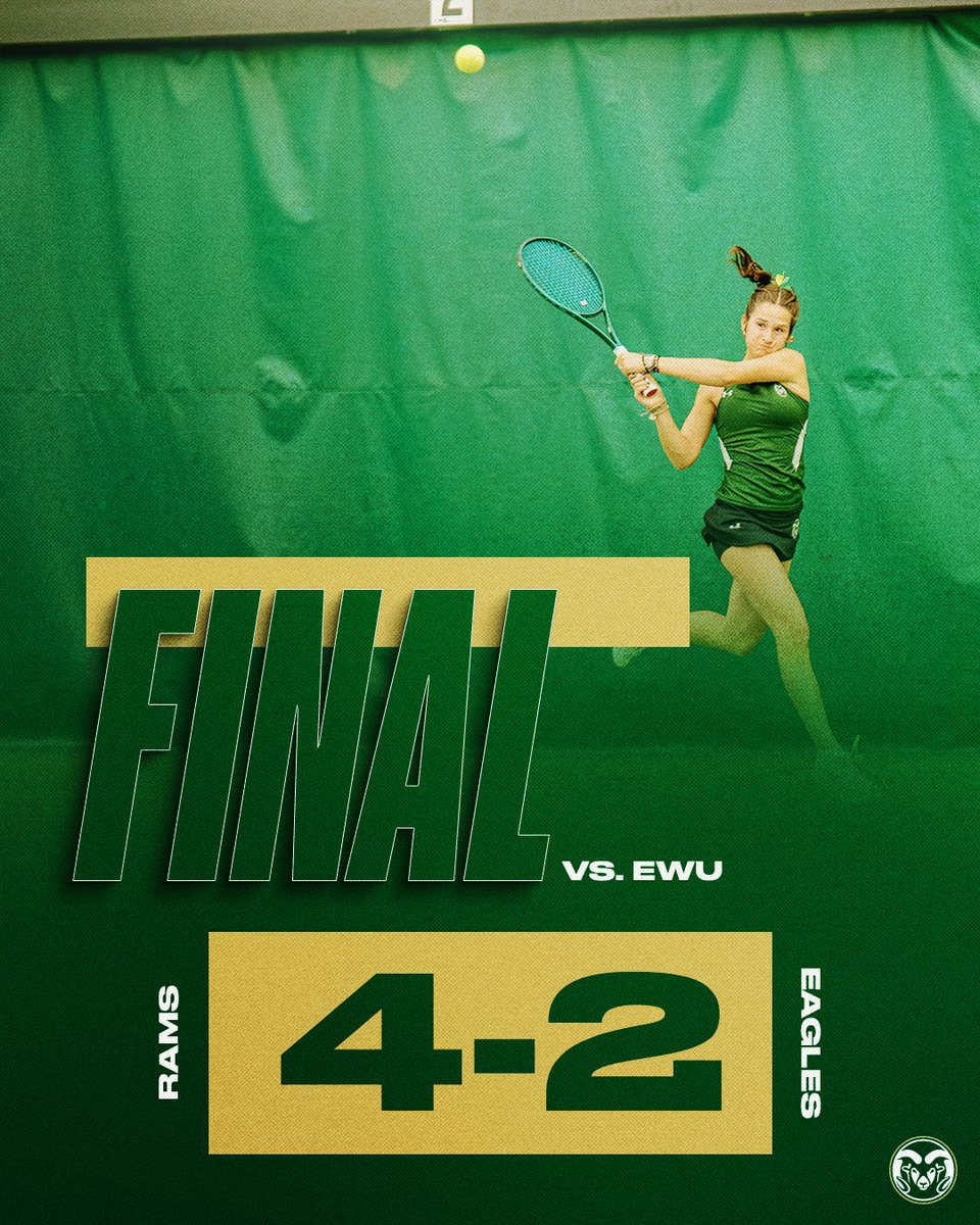 CSUTennis's tweet image. Strong response earns a split

#Relentless x #CSURams