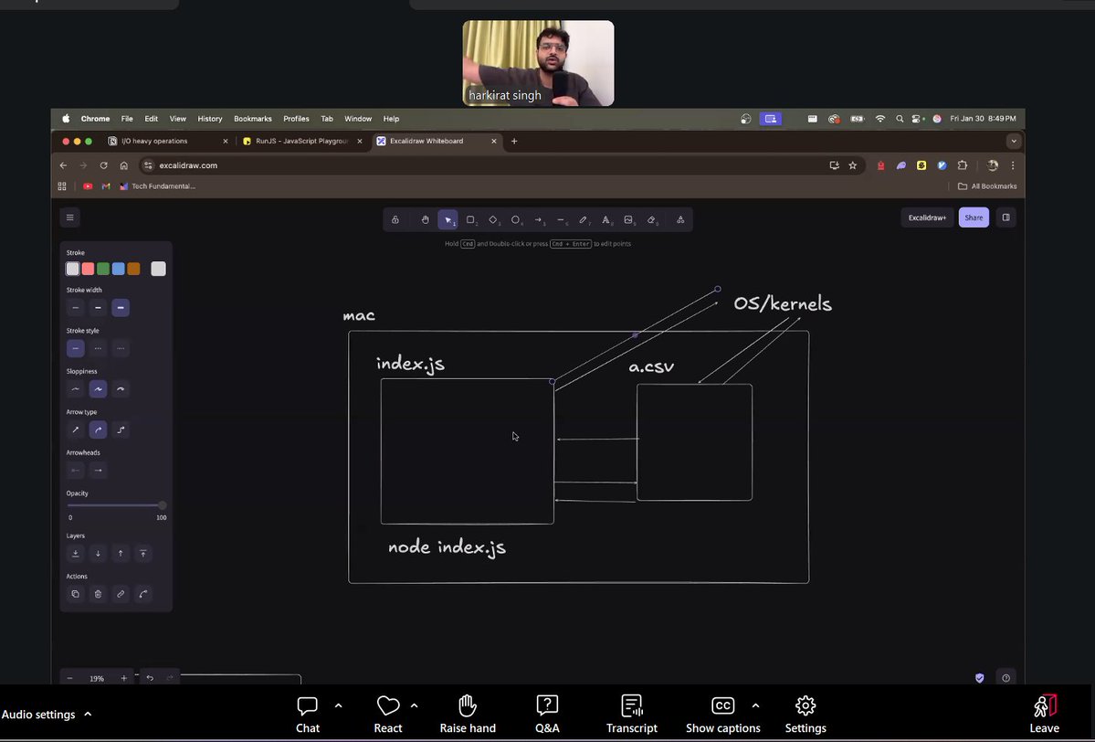 Week 03 – Web &amp; DevOps <a href="/kirat_tw/">Harkirat Singh</a>  and <a href="/100xDevs/">100xDevs</a> 
--> revised Synchronous vs Asynchronous Execution
-->I/O-Heavy Operations
     -Tasks that depend on external resources, not CPU.
-->Functions &amp; Functional Arguments.
#LearningInPublic