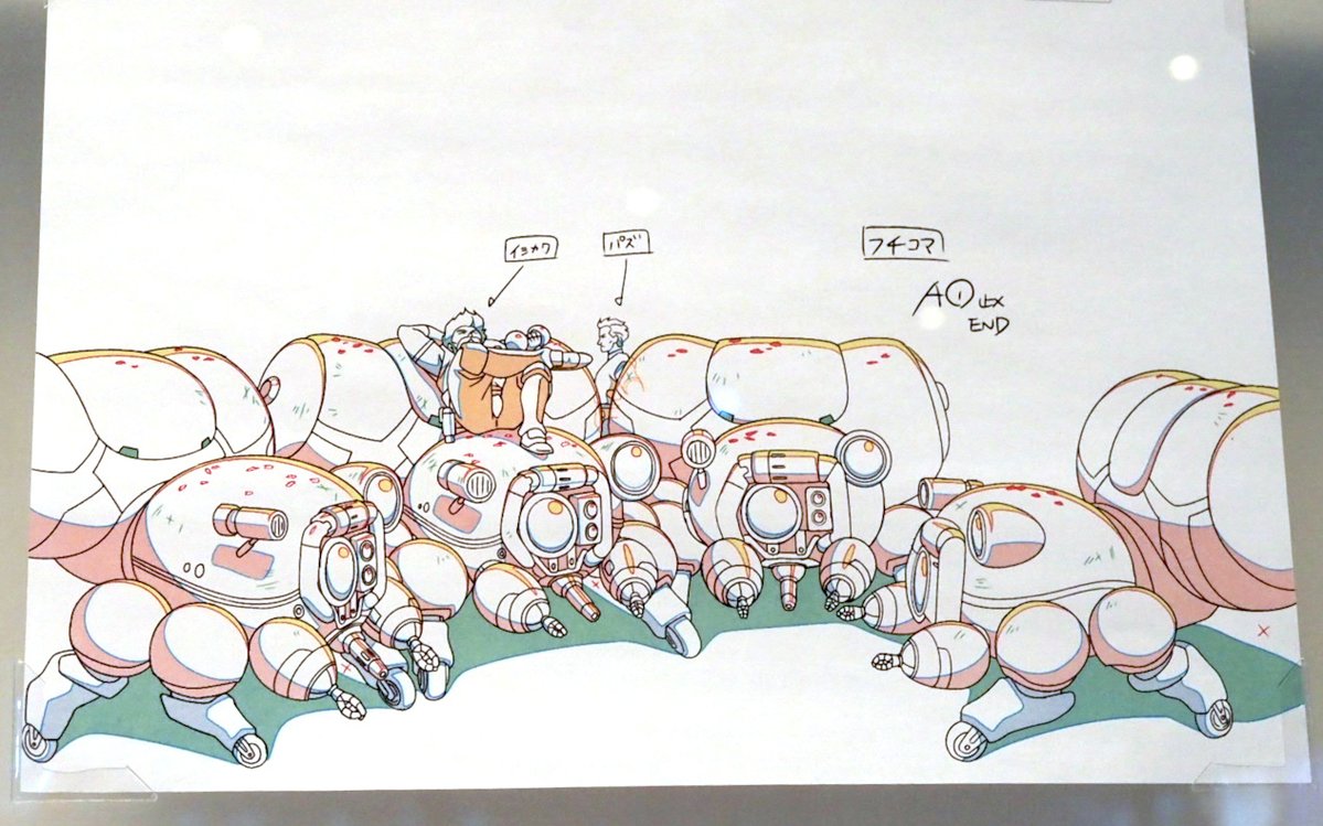 新作アニメ『攻殻機動隊』のキャラデザが、従来のシリーズではなく「士郎正宗の原作コミック」に寄せていた
news.denfaminicogamer.jp/kikakuthetower…

あの頃の表情豊かな少佐、三白眼のトグサ、猿オヤジの荒巻課長、そしてフチコマ。
「攻殻機動隊展」では7月の放送に先駆け、大胆に回帰した30点もの原画を先行公開中