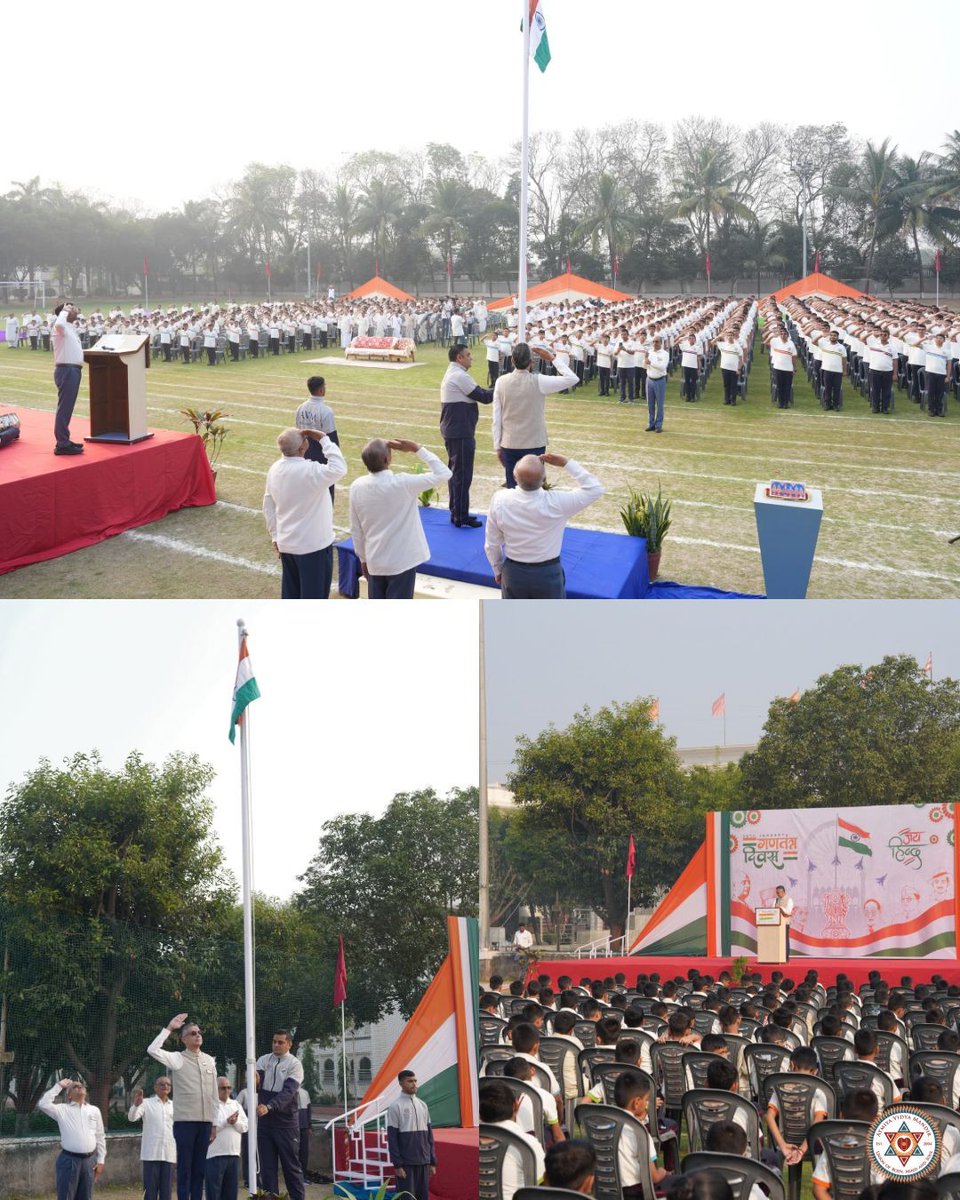 AVMupdates's tweet photo. 🇮🇳 Glimpses from our 77th Republic Day Celebration 🇮🇳
A day filled with patriotism, pride, and unity as we celebrated the spirit of our nation at school.
Jai Hind! ✨

📸 Swipe to see the highlights!

#RepublicDay #77thRepublicDay #JaiHind #AVMUpdates https://t.co/ZyvNcXJgzZ