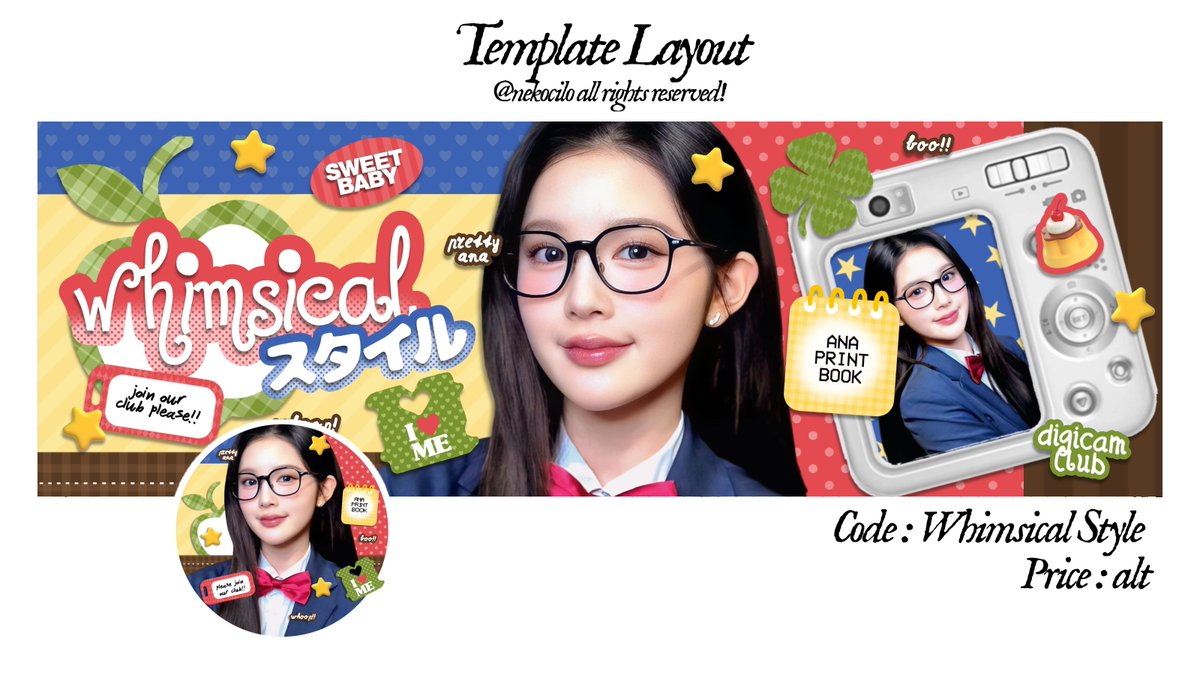 nekocilo's tweet image. help repost!!

hola, aku punya 4 template layout yang bisa di take nanti 19.30 WIB lewat dm/tele, untuk price ada di alt, jangan lupa baca tnc dibawah ya, makasih 💓😼

#zonauang