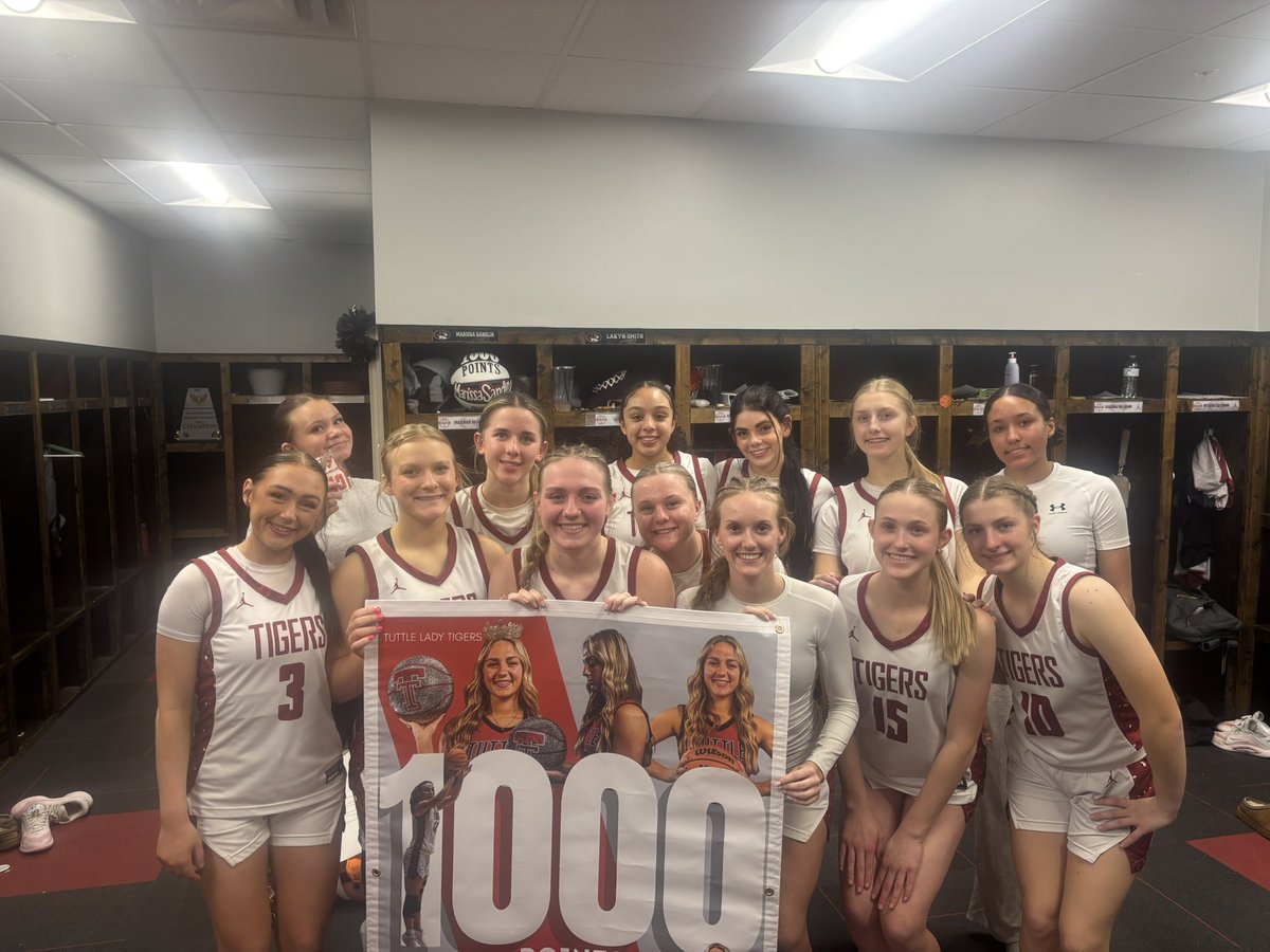 Tuttle Lady Tigers Basketball tweet media