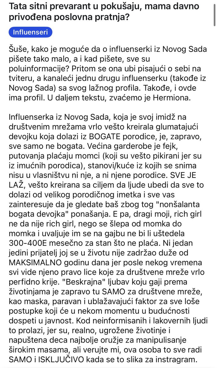 vodimenaKubu's tweet photo. Za sve koji nisu na Redditu, sokantan trac o Nadji Popivodi
#caosvima #EMILIJAMILOJEVIC #nadjapopivoda https://t.co/Y6dNOPzxtR