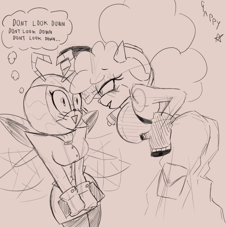 GappyGap04's tweet photo. felt like doodling them together <3
#softshell is growing on me a lot
#lanolinthesheep #jewelthebeetle #SonicIDW #fanart https://t.co/r8hps5LW13