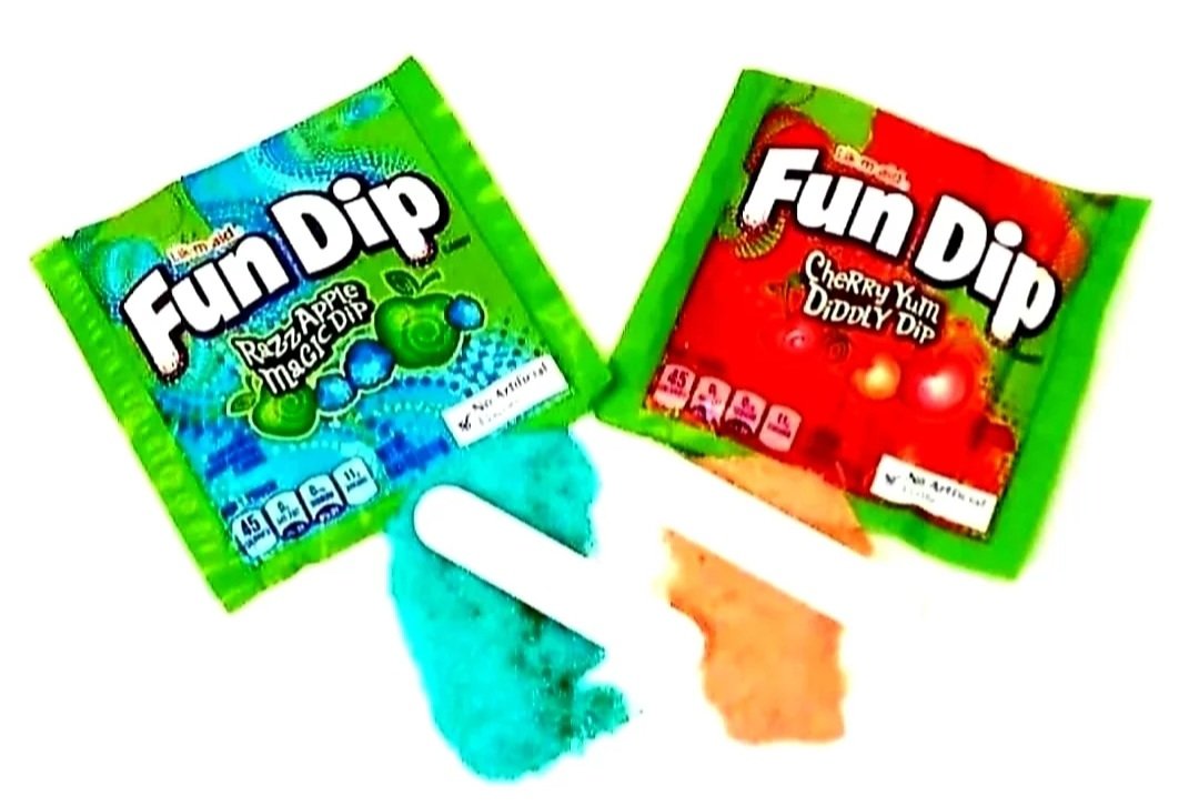 Fun Fact Friday: Fun Dip, invented in 1950, was originally called Lik-M-Aid. We call it tasty!🚀

#rocketfizz #funfacts #fundip #trivia #candy