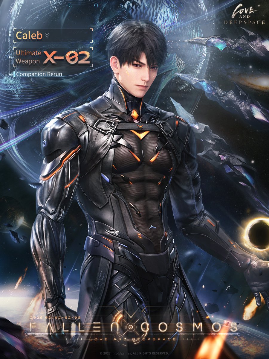 Love_Deepspace's tweet image. Love and Deepspace | Event Preview
🌌The 5-Star Rate UP Pool [Fallen Cosmos] Limited-Time Rerun is coming soon.

☄️Event Duration: From 05:00 on Feb. 2 to 04:59 on Feb. 9 (server time)

☄️The 5-Star Rate UP Pool [Fallen Cosmos] Limited-Time Rerun Event
1. During the event,…