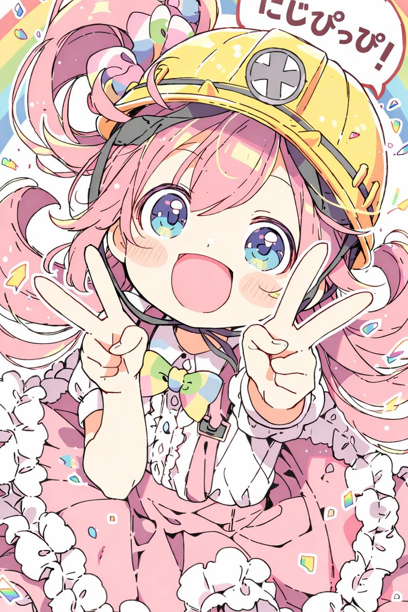 2時だよぉ‼️現場少女も元気一杯にじぴっぴ〜🩷✌️ #にじぴっぴ