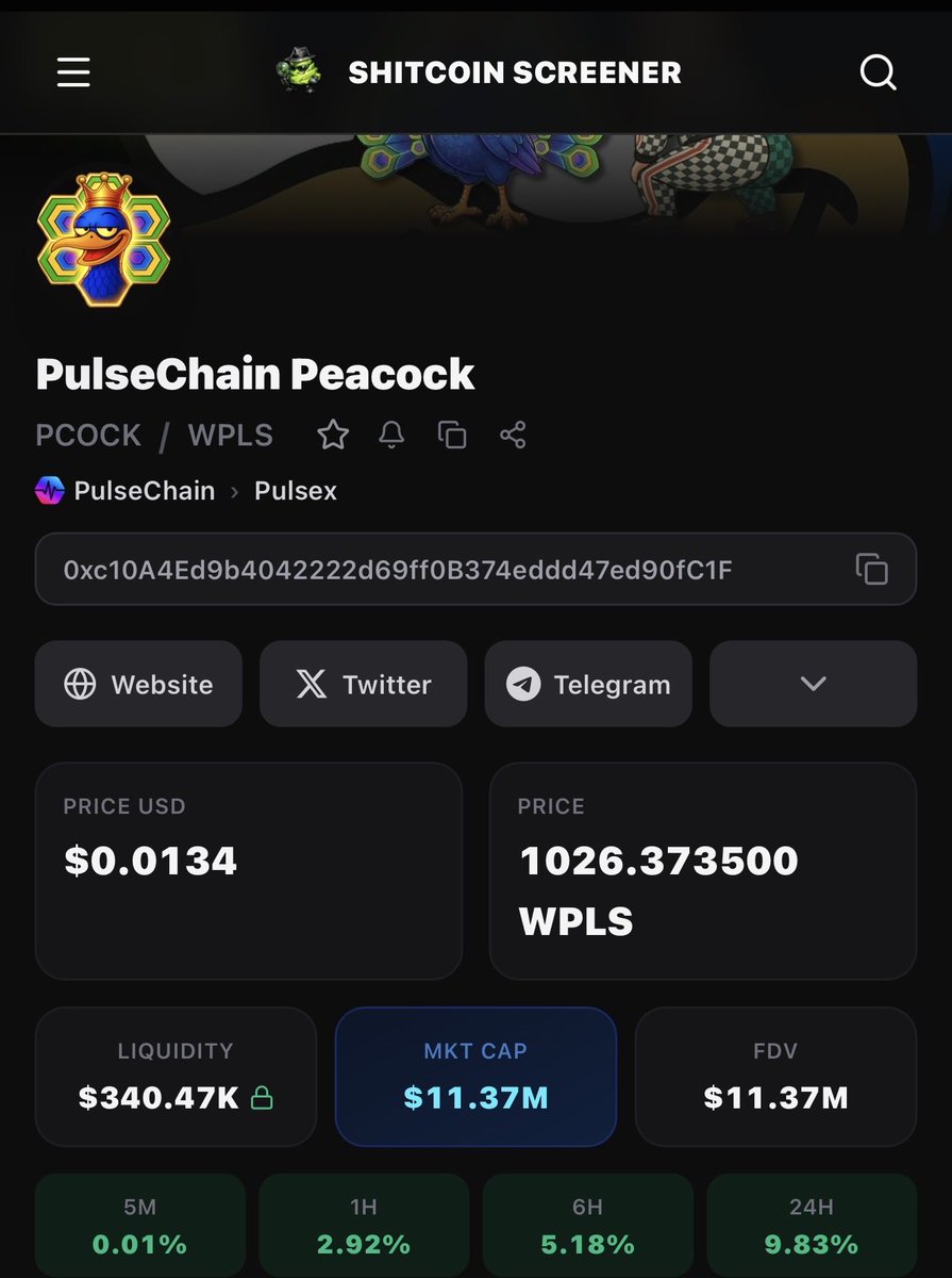 PCOCK is already listed on this page. Lol 😂

Alright then. More eyes is always better.