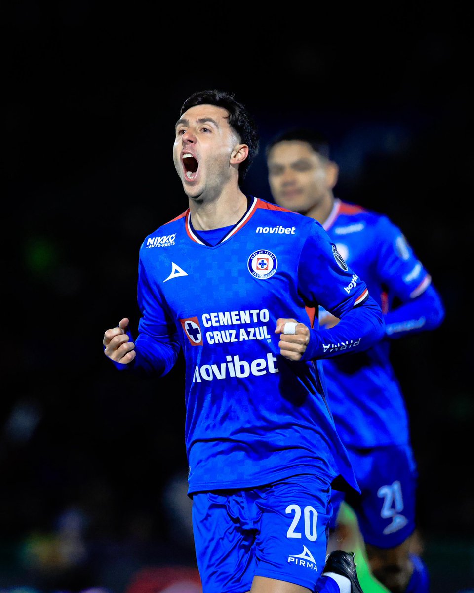 CruzAzul's tweet image. LA DOBLE P. 

YA LO GANA LA MÁQUINA DOS POR CERO EN JUÁREZ. 🔥💙