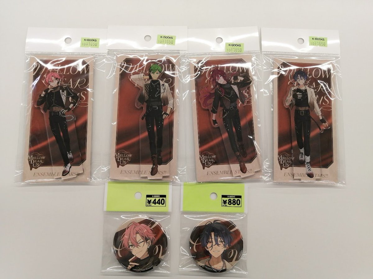 入荷情報】 「あんさんぶるスターズ」 MELLOW DEAR US アイドルバッジ