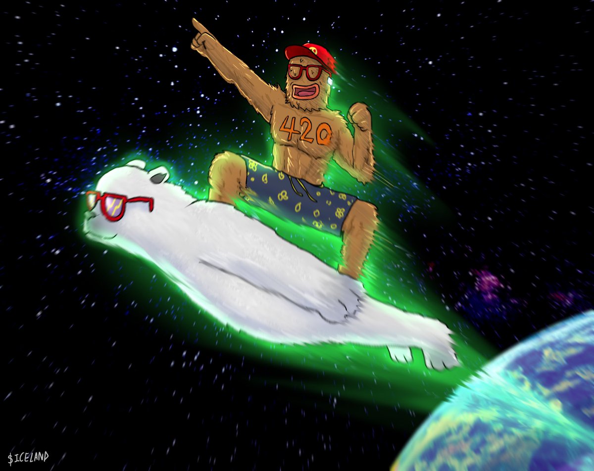 Day 380 of posting an $ICELAND meme until it reaches 69 420 000 Market Cap!