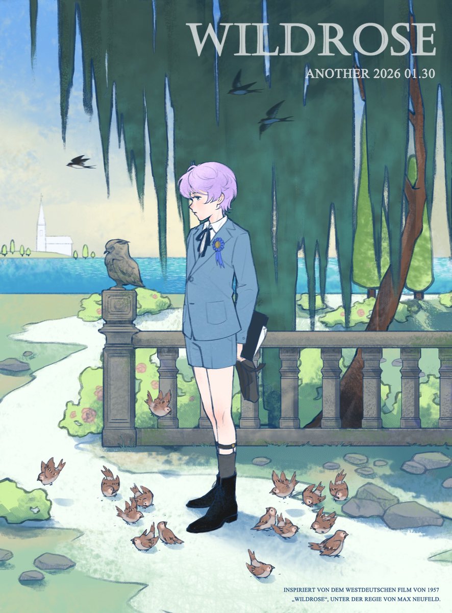 Anotherofshan's tweet photo. 2026.1.30 my work
 Inspired by the movie "Wild Rose"
#art #illustration #digitalart #イラスト好きな人と撃がりたい #DigitalArtist #oc https://t.co/uGU13azEc4