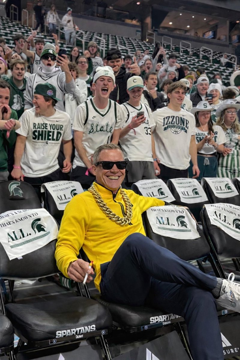 <a href="/MSU_Basketball/">Michigan State Men's Basketball</a> Sunglasses at night in East Lansing = Boss move