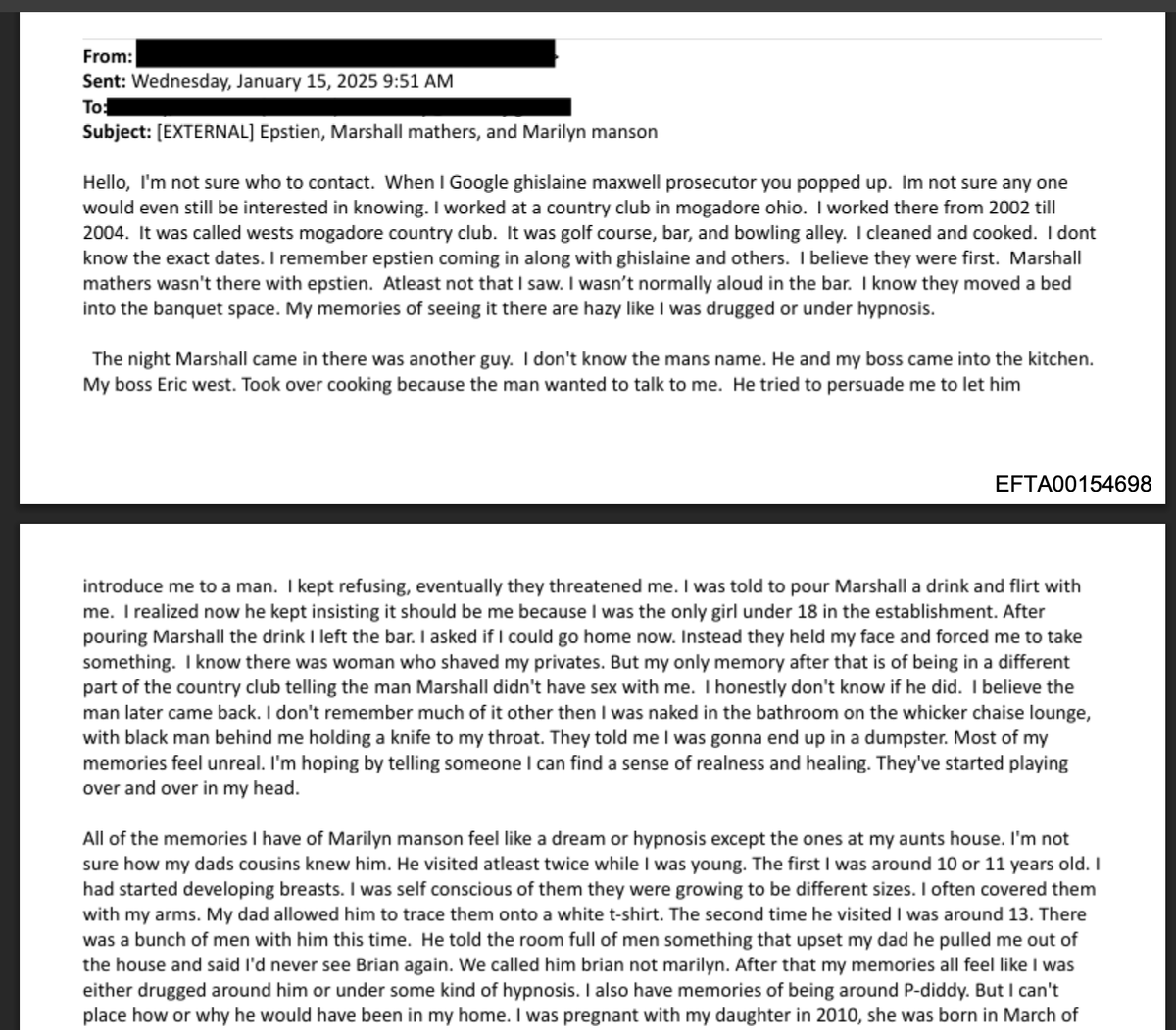 lowerylove1925's tweet image. Wow, Eminem named in newest Epstein docs