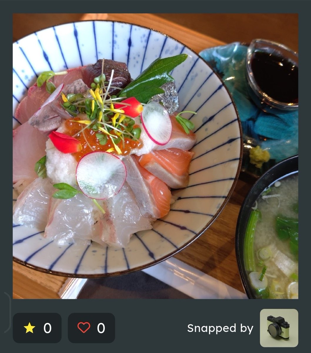 海鮮丼
#SNPIT #NICON鮮魚店