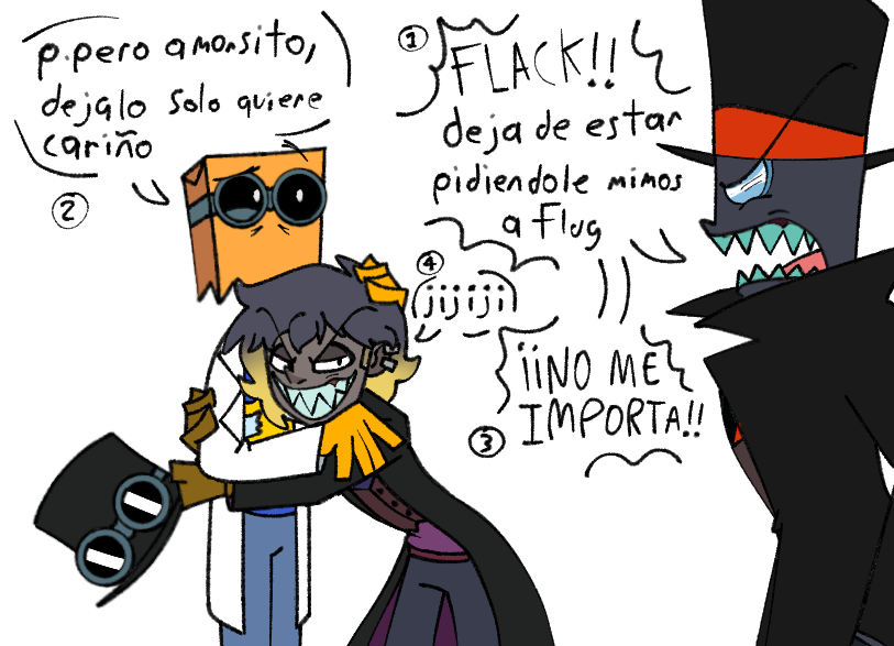 Algo de la familia villanesca jajsjj #releasevillainous #Villainous #blackhatxdrflug #PaperHat #fanchildren