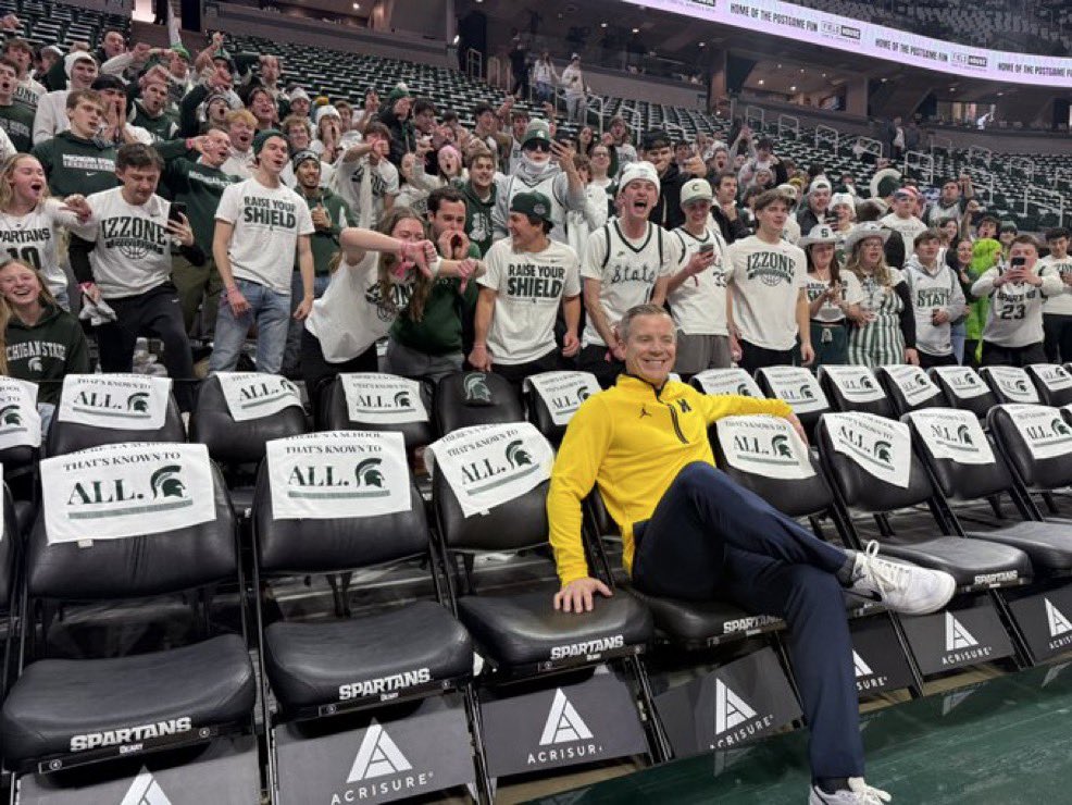 Thankful that my head coach is Dusty May. #GoBlue