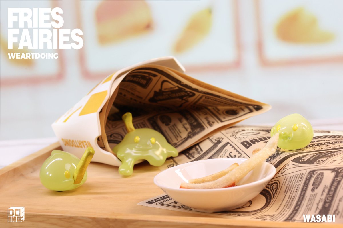 WeArtDoing's tweet image. Wasabi changes the mood of fries.
Fresh heat, quick bite, clean finish.
Click to get yours👉
sanktoys.com/products/sleep…

#fries  #tomatoes  #animegirl #arttoy #designertoy #fairy #wasabi #weartdoing