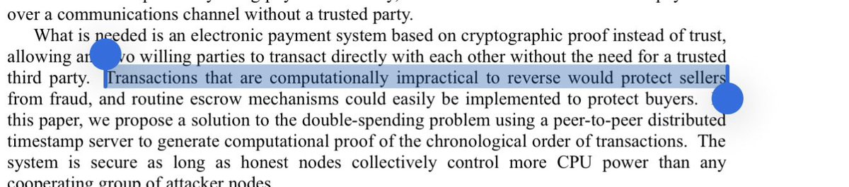 BSVer admits BSV is not described in the white paper.