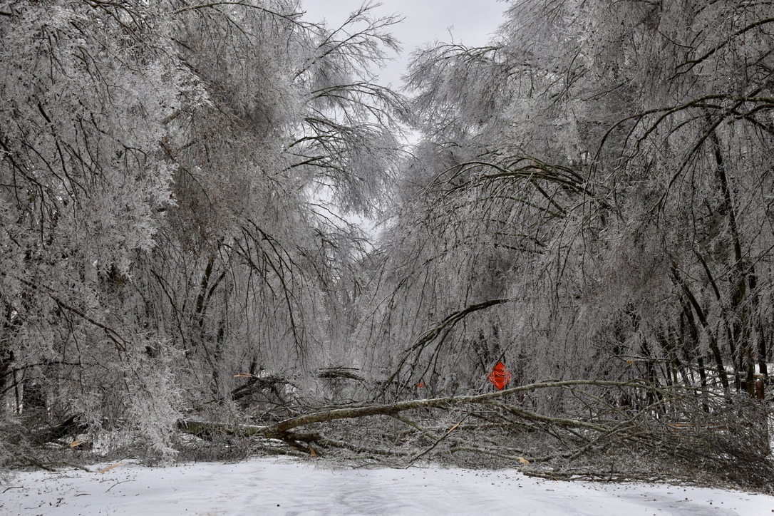 MatthewCappucci's tweet photo. We need to not forget Mississippi. Six days later and the hardest-hit zones still have counties that are mostly in the dark.

Hats off to the crews who continue to work long hours to restore power, but concern continues to grow for the vulnerable populations without heat. https://t.co/JTlNZdLZNG