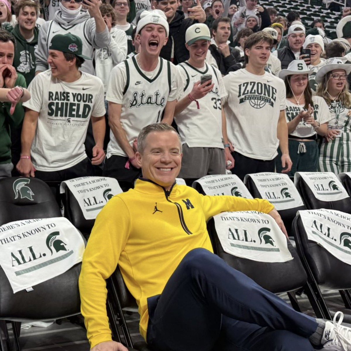 Decent week for Michigan. Beat an undefeated, top-5 team to start the week and then beat its top-10 rival on the road on Tom Izzo’s birthday to cap it off.