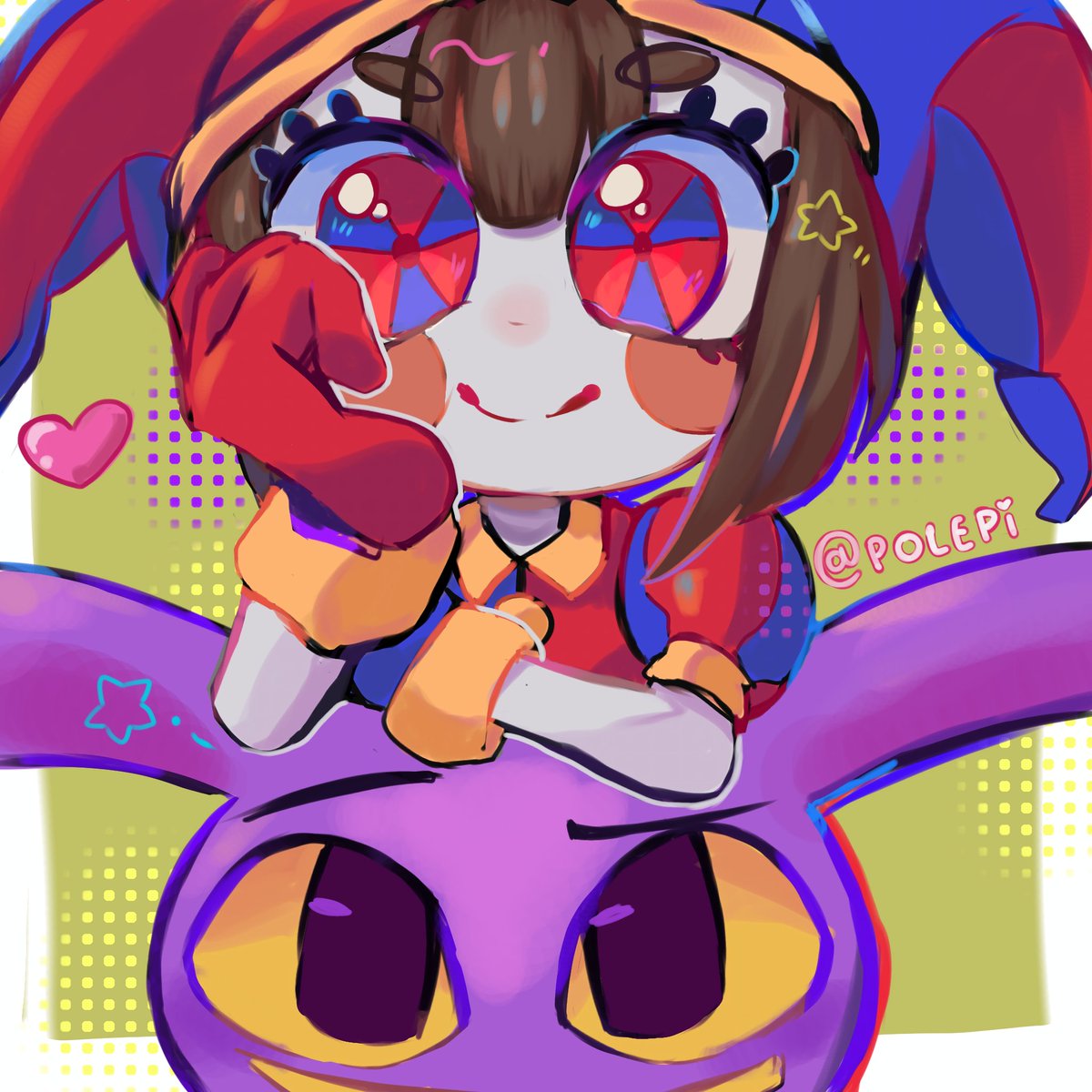 Polepolepi's tweet photo. Dejar de dibujar a estos dos es como una tarea imposible 

#JaxxPomni #jaxTADC #Pomni #PomnixJax #funnbunny #TADC #tadcjax #tadcpomni #tadcfanart #Fanarts #ArtistOnTwitter https://t.co/EjT6h43uA1
