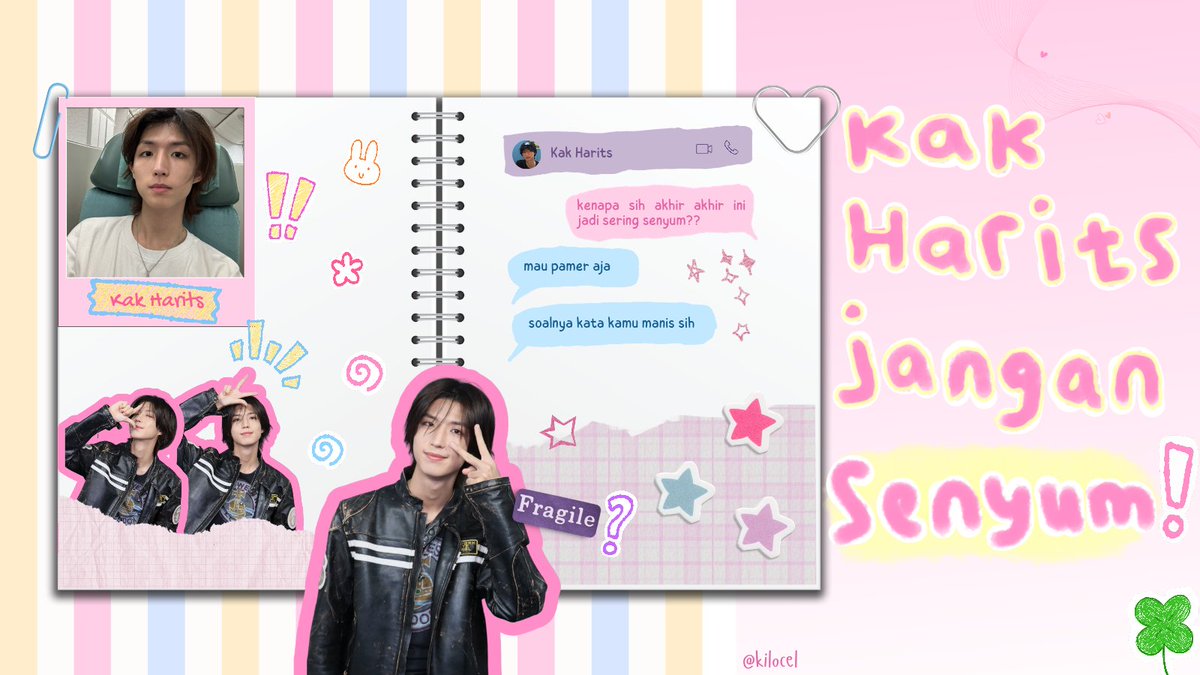 Kak Harits jangan senyum!

han hyeongjun (junhan) au
© kilocel