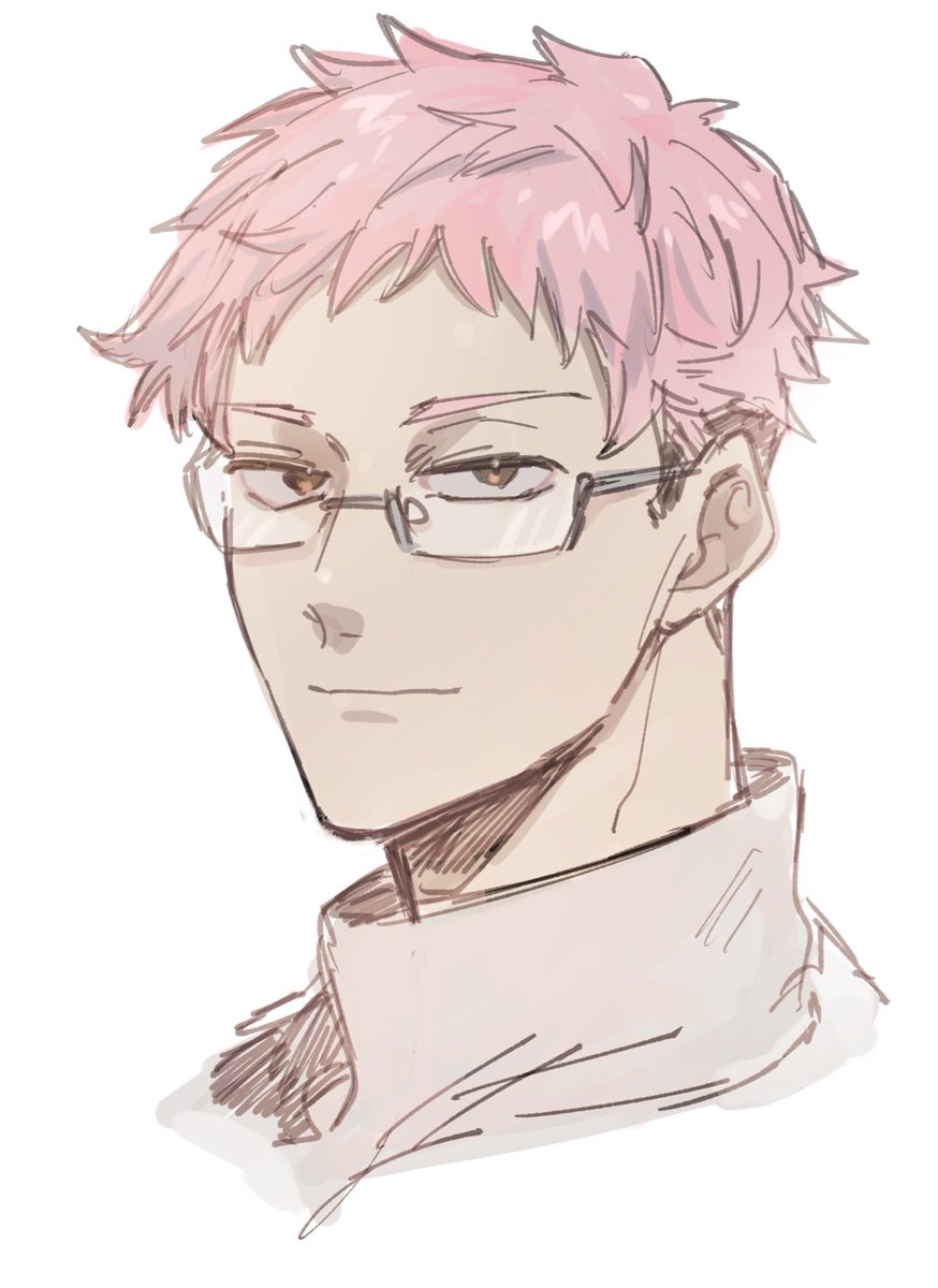 じゅのアニメ見てたらパパの顔めっちゃ良くて思わず殴り書きしたやつ