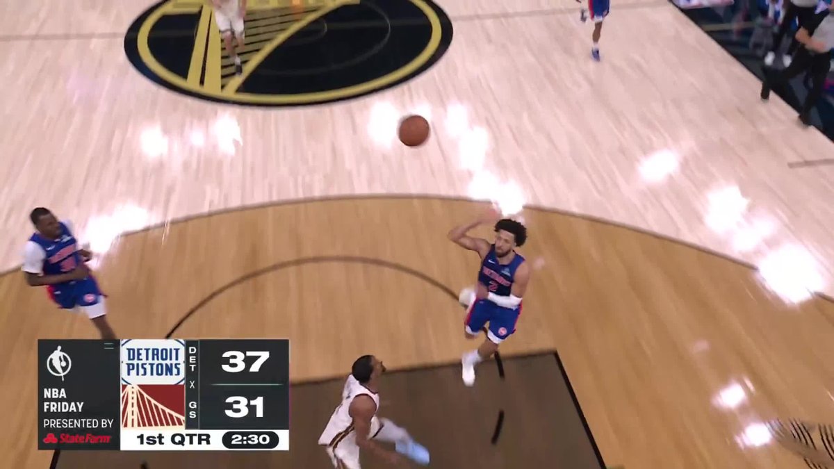 You don't wanna see the Pistons in transition 💥
DET-GSW now on ESPN and the ESPN App 👀