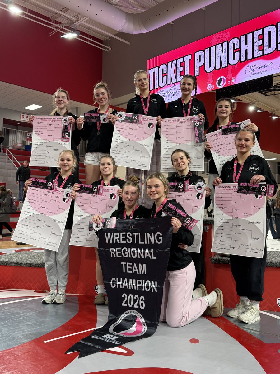 Great work girls! Excited for state next week!