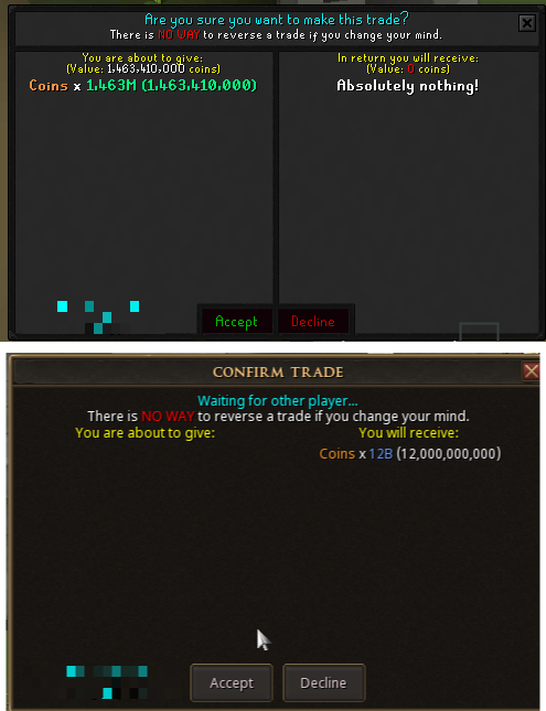 25B RS3 to 07 (in two trades) 🫡

Swap with <a href="/Templeswaps/">Temple Swaps</a> for the best rates!