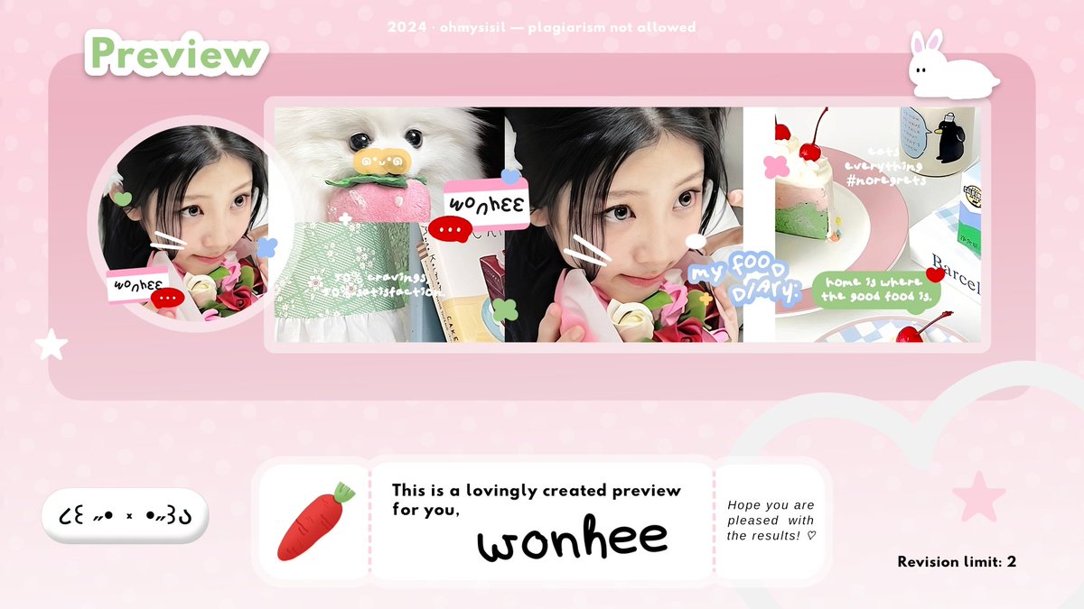 ohmysisil's tweet image. Masih avail layout ready rs gg karina dan wonhee. Price cek alt yaaaa! Xiexie &amp;lt;3 

#zonauang