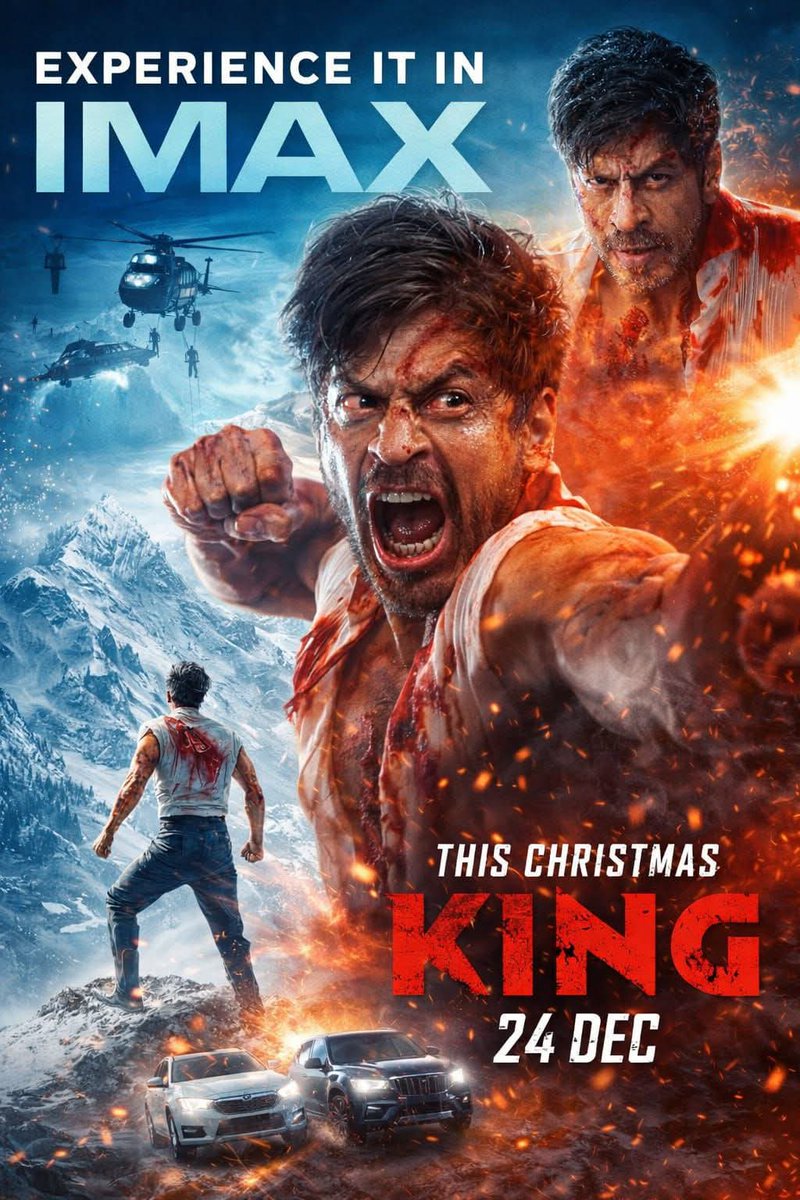 MRSURAJ1782's tweet photo. King Fan-Made Poster π₯
#King #KingPoster #ShahRukhKhan #SRK #SRKClubSangli https://t.co/GT29NwtyJX