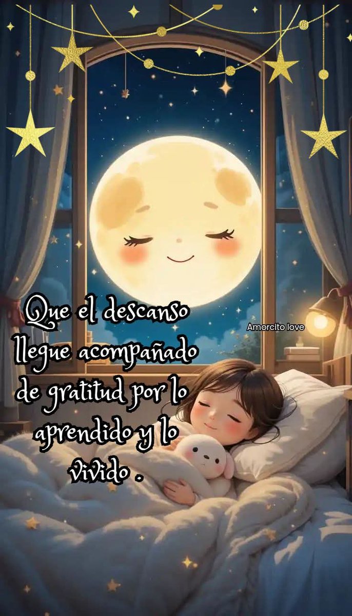Feliz noche

Ya es hora de dormir 😴 😇 🙏