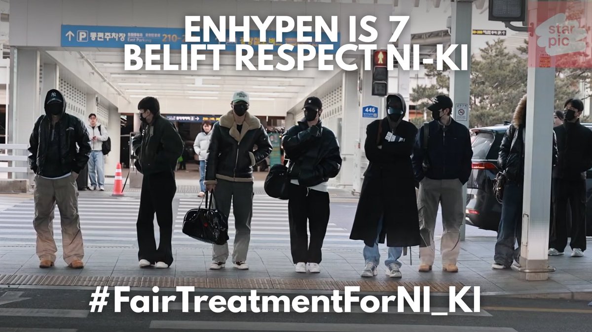 ni-ki's existence isn't a crime. being a japanese isn't a crime. ni-ki should not be hidden. ni-ki should not be excluded. ni-ki should not be discriminated.

TAKE ACTION NOW BELIFT. FANS ARE NOT STUPID

ENHYPEN IS 7
BELIFT RESPECT NI-KI
#FairTreatmentForNI_KI
<a href="/BELIFTLAB/">BELIFT LAB</a> @enhypen