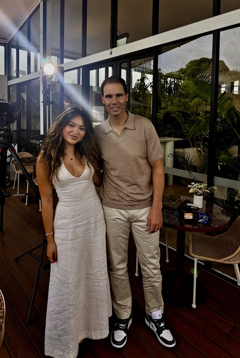 Welcome back to Melbourne Park, <a href="/RafaelNadal/">Rafa Nadal</a> ❤️

#AusOpen #AO26 #rafa #tennis #9News