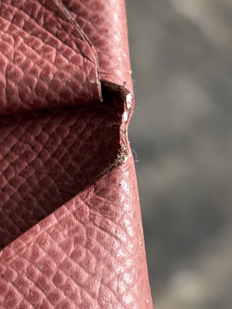 hmmmzzzzzzz naro soffell di tas dan tumpah, jadi gini akibatnya 😇 
my poor hermes calvi 🥀