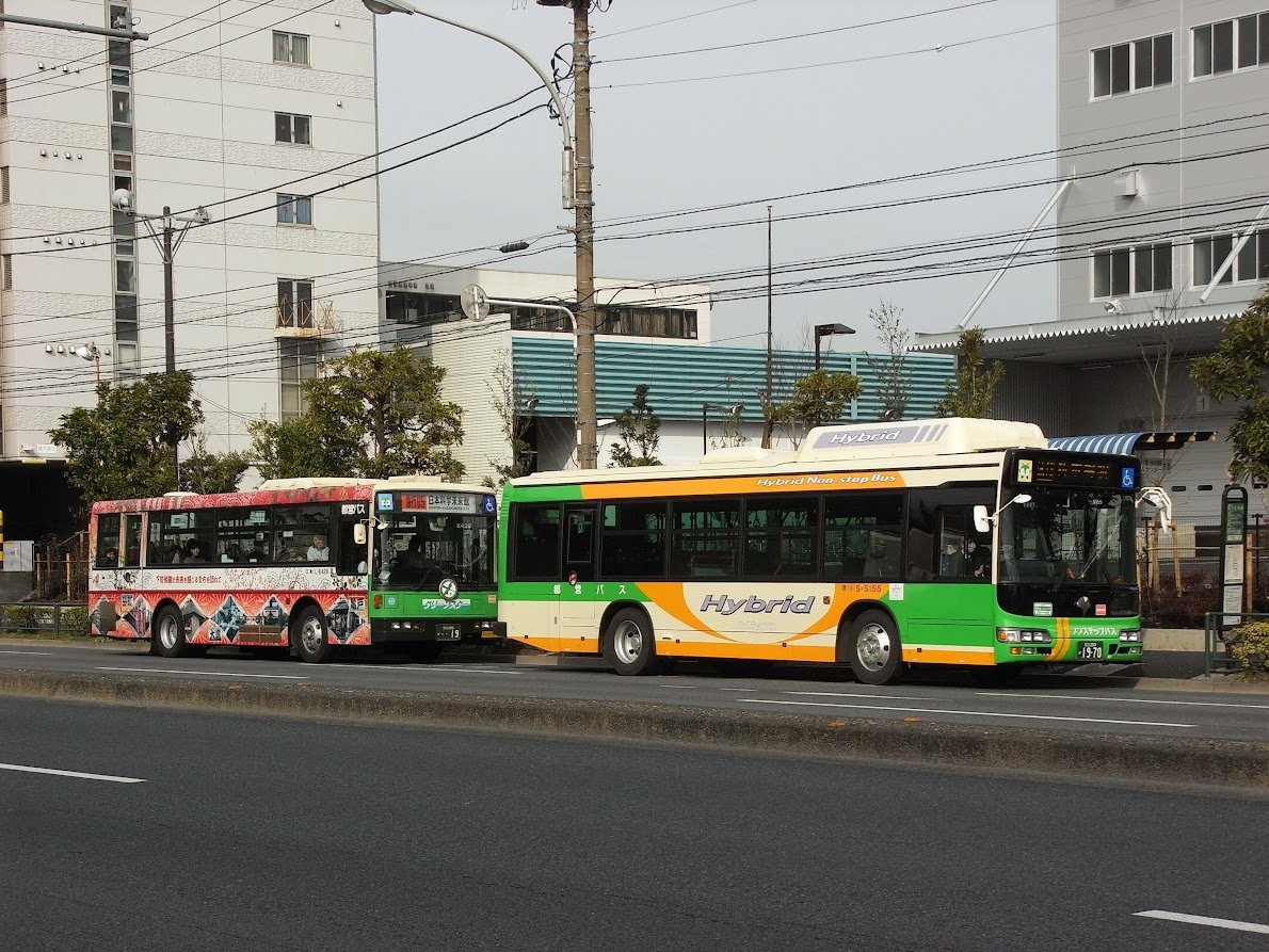 S-S155 S代のハイブリッドは当時のオリンピック招致のアピールで、晴海