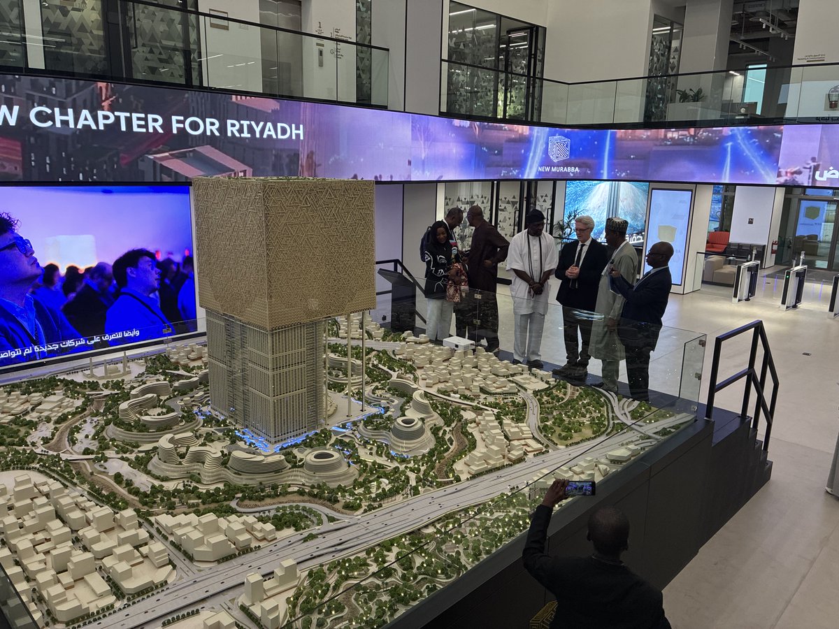 Mark_Chieshe's tweet image. PRESS RELEASE
January 31 2026

Dangiwa Leads Nigerian Housing Delegation on Strategic Visit to New Murabba Office, Explores Large-Scale Urban Development Partnerships

Riyadh, Saudi Arabia — The Honourable Minister of Housing and Urban Development, Arc. Ahmed Musa Dangiwa, has