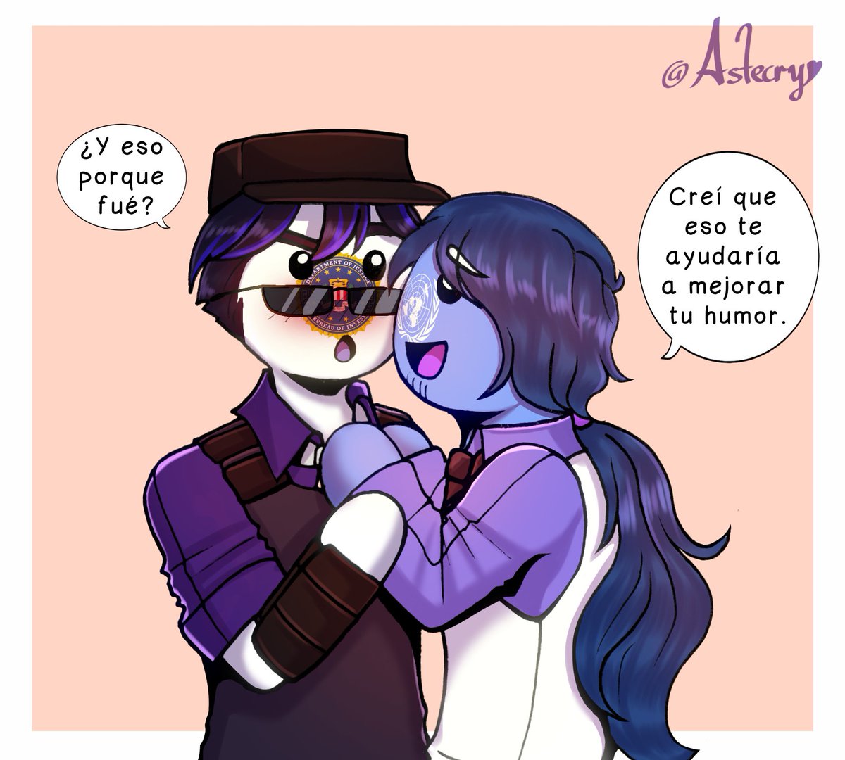 Aster365's tweet photo. Primera vez haciendo este ship jshsg

#countryhumans #countryhumansfbi
#countryhumansonu https://t.co/R47gXttzDY