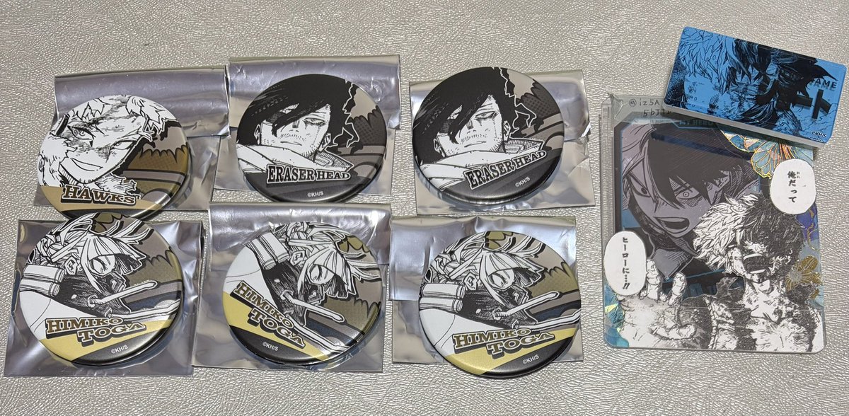 交換・譲渡】僕のヒーローアカデミア ヒロアカ デコレクション缶バッジ