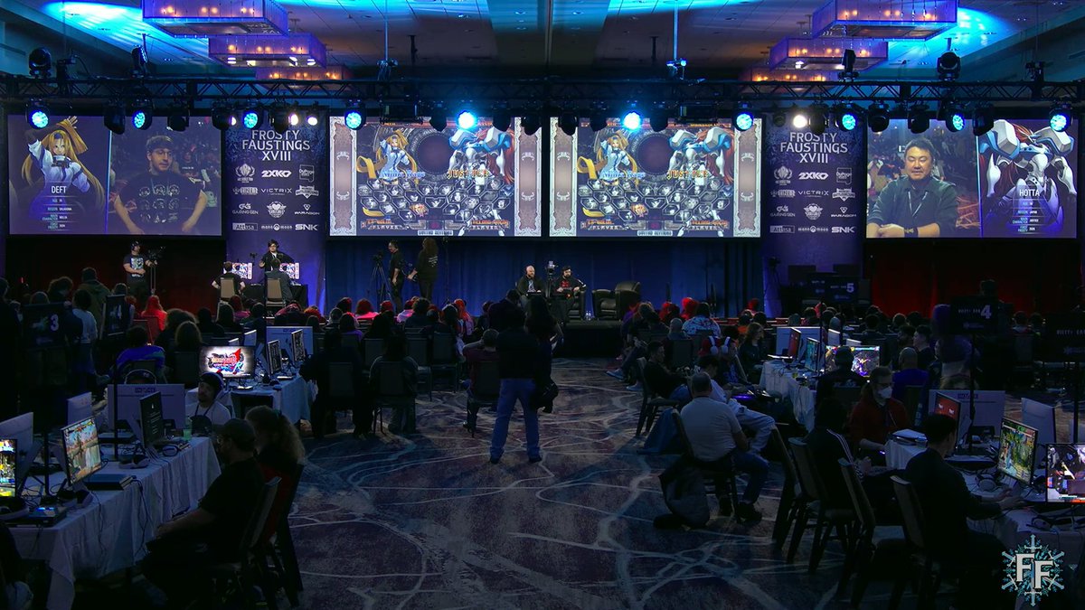 【GGXXACPR】

ここはもう新宿スポーツランド本館
グランドファイナル"🇯🇵堀田(ジャスティス) vs. 🇺🇸deft(ミリア)"

アメリカの最大規模対戦格闘ゲームイベント「Frosty Faustings XVIII 2026 Day2 - ギルティギア イグゼクス アクセントコア+R部門TOP8」配信中

▼本配信
・Twitch
(