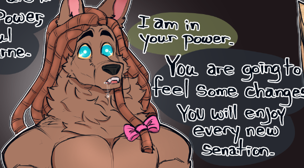 CatiPOPurr's tweet photo. ✨KINXPOP Commission work!✨
[ Collab with @KinxArts]

🔞Spicy new comm up on over on our bsky!
Link in description! 💞
#kinxpop #furry #transformation #hypnotize https://t.co/kE9DPHCtQ2