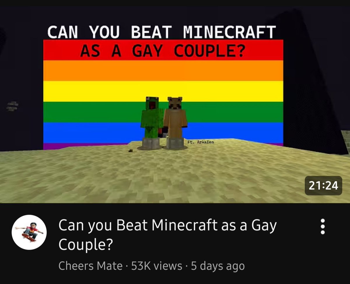 wtf is the state of Minecraft videos nowadays