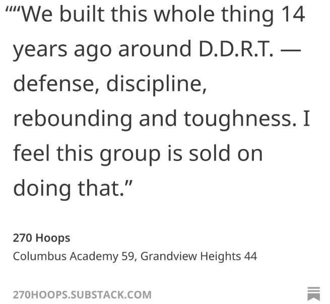 gglasser23's tweet photo. Columbus Academy 59, Grandview Heights 44: Jason Singleton's 36 points leads the Vikings toward their 7th straight win and snaps the Bobcats 9-game streak

My recap on a Vikings team that is getting back to their principles of tough defense and grit
⤵️
https://t.co/FBQLT5fNtX https://t.co/nuGKPCtgBx