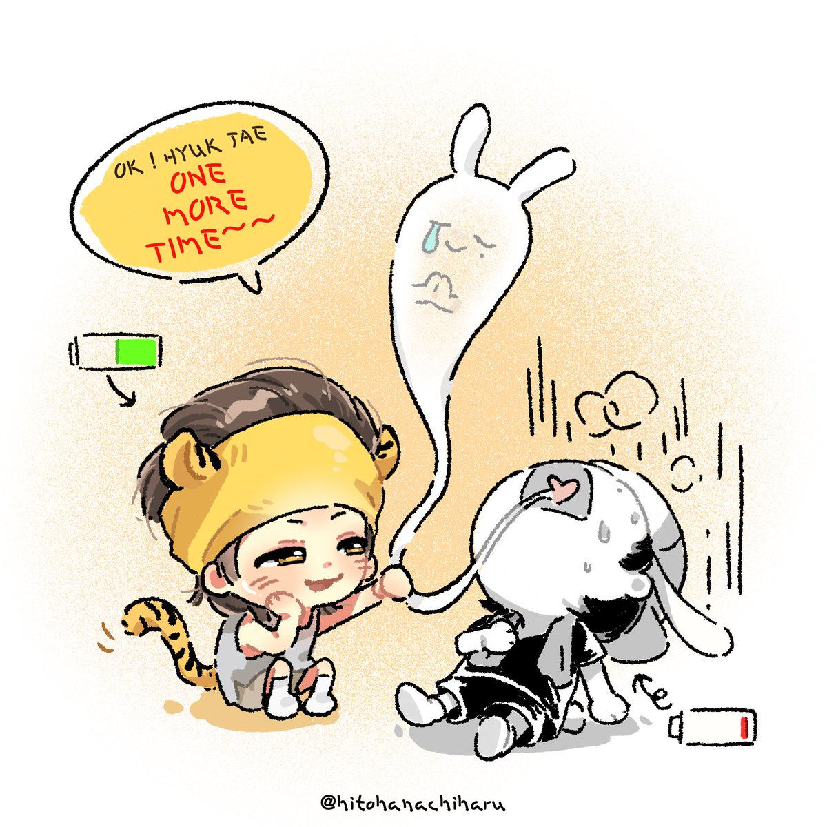 被榨干了……

#은해 #eunhae #赫海